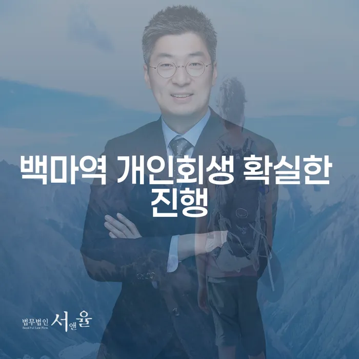 백마역 개인회생 확실한 진행