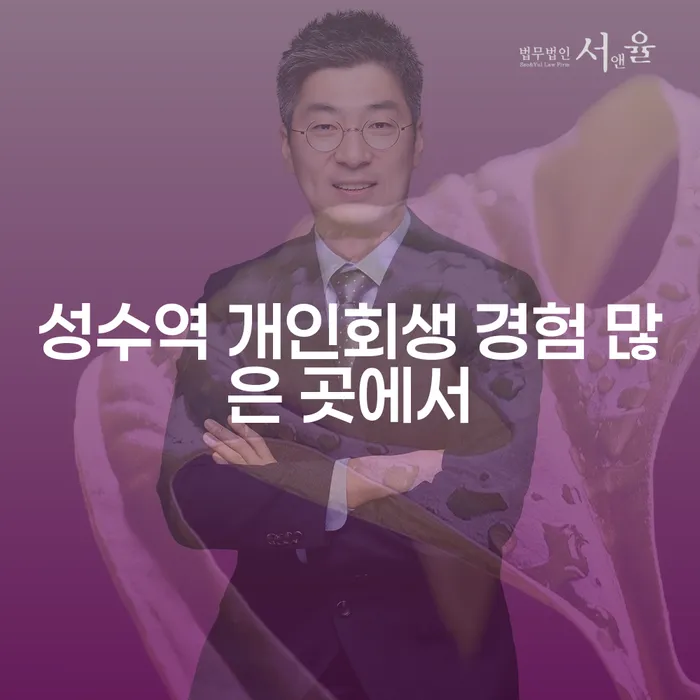 성수역 개인회생 경험 많은 곳에서
