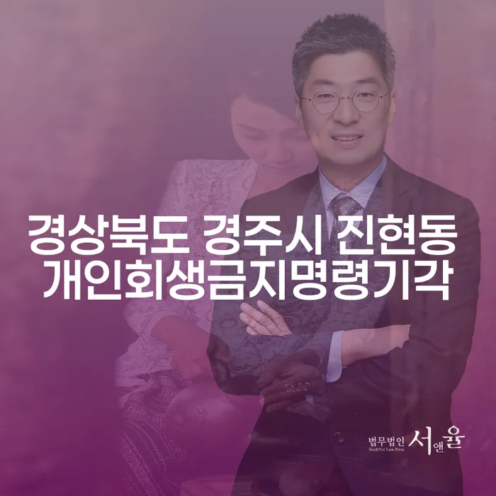 경상북도 경주시 진현동에서 개인회생금지명령기각 시 어떻게 대처해야 할까요?